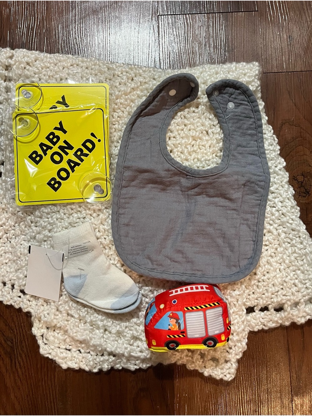 Infant Boy Baby Shower Gift Set Of 5